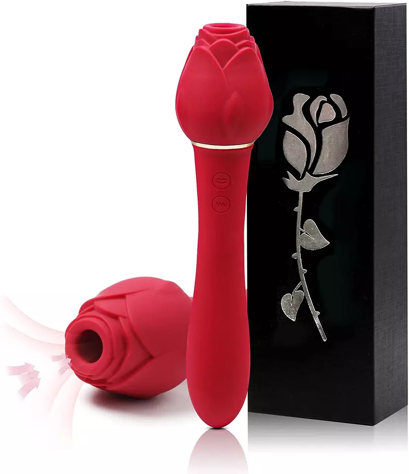 Ultra Rose Clit Stimulator, Sucking and Vibrating Toy, Rose Sex Toy – Lust  N Lure